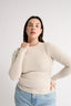 PRE-ORDER END JULY Carina Classic Long Sleeve Oatmeal Marle