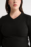 Carina V Neck Long Sleeve