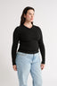Carina V Neck Long Sleeve