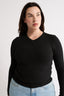 Carina V Neck Long Sleeve