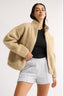 Flo Sherpa Jacket Beige