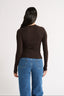 Carina Classic Long Sleeve Chocolate