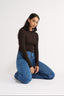 Carina Classic Long Sleeve Chocolate