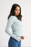 Carina Classic Long Sleeve Stone Blue