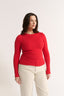 Carina Classic Long Sleeve Radiant Red