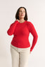 Carina Classic Long Sleeve Radiant Red