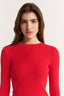 Carina Classic Long Sleeve Radiant Red