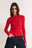 Carina Classic Long Sleeve Radiant Red