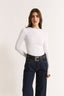 Carina Classic Long Sleeve Optic White