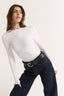 Carina Classic Long Sleeve Optic White