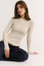 Carina Classic Long Sleeve Oatmeal Marle