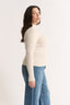 Carina Mock Neck Long Sleeve Oatmeal Marle
