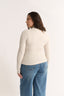 Carina Mock Neck Long Sleeve Oatmeal Marle