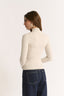 Carina Mock Neck Long Sleeve Oatmeal Marle