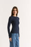 Carina Classic Long Sleeve Ink