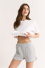 Percy Track Short Grey Marle