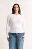 Carina Classic Long Sleeve Optic White