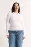 Carina Classic Long Sleeve Optic White