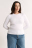 Carina Classic Long Sleeve Optic White