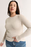 Carina Classic Long Sleeve Oatmeal Marle