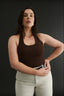 Harmony Halter Tank Cocoa