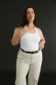 Harmony Halter Tank Optic White