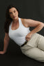 Harmony Halter Tank Optic White