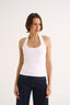 Harmony Halter Tank Optic White