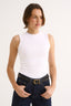 Harmony Shell Tank Optic White