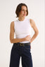Harmony Shell Tank Optic White