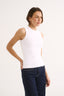 Harmony Shell Tank Optic White