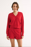 Percy Track Short Radiant Red