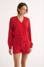 Percy Track Short Radiant Red