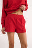 Charlotte V Neck Jumper Radiant Red
