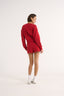 Charlotte V Neck Jumper Radiant Red
