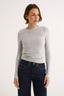 Carina Classic Long Sleeve Pewter Marle