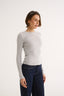 Carina Classic Long Sleeve Pewter Marle