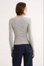 Carina Classic Long Sleeve Pewter Marle