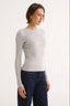Carina Classic Long Sleeve Pewter Marle