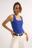 Harmony Square Neck Tank Cobalt