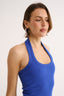 Harmony Halter Tank Cobalt