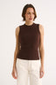 Harmony Shell Tank Cocoa