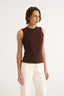 Harmony Shell Tank Cocoa