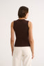 Harmony Shell Tank Cocoa