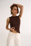 Harmony Shell Tank Cocoa