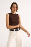 Harmony Shell Tank Cocoa
