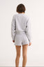Percy Track Short Grey Marle