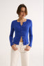Caterina Snap Button Top Cobalt