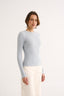 Carina Classic Long Sleeve Stone Blue