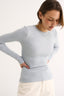 Carina Classic Long Sleeve Stone Blue